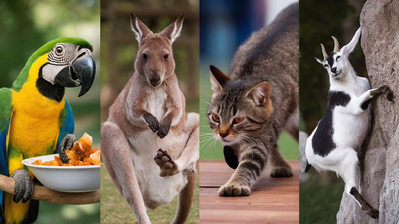 Unusual animal foot adaptations Animal feet adapted for unique uses