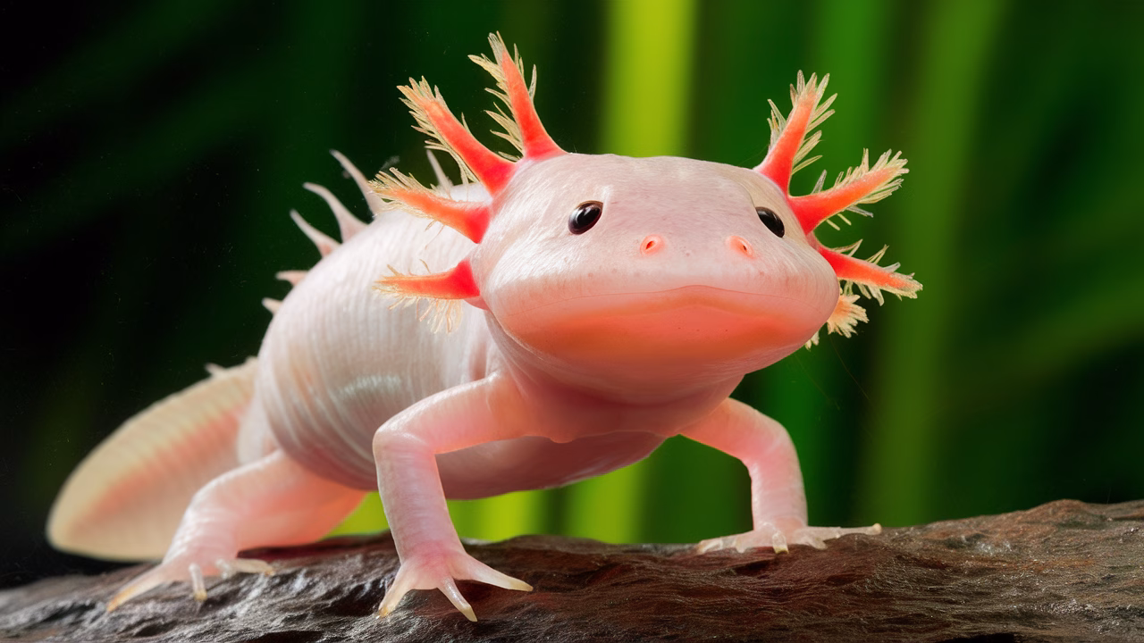 Axolotl regenerating spinal cord Axolotl regenerating spinal cord