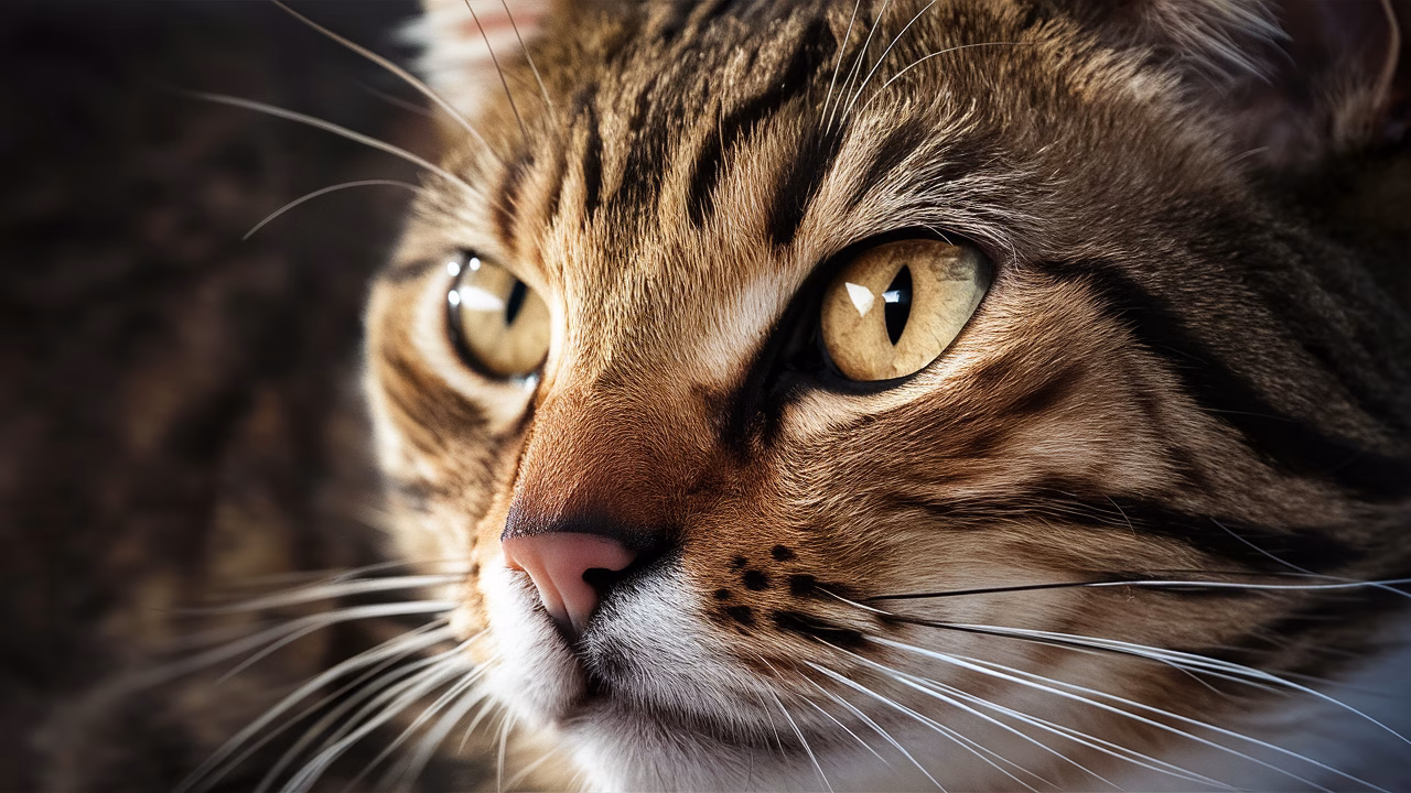 Cat third eyelid close-up cat third eyelid