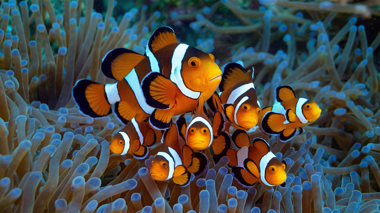 clownfish hierarchy and reproduction clownfish social group behavior