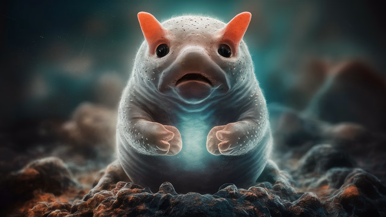 Tardigrade entering tun state Microscopic tardigrade in cryptobiosis
