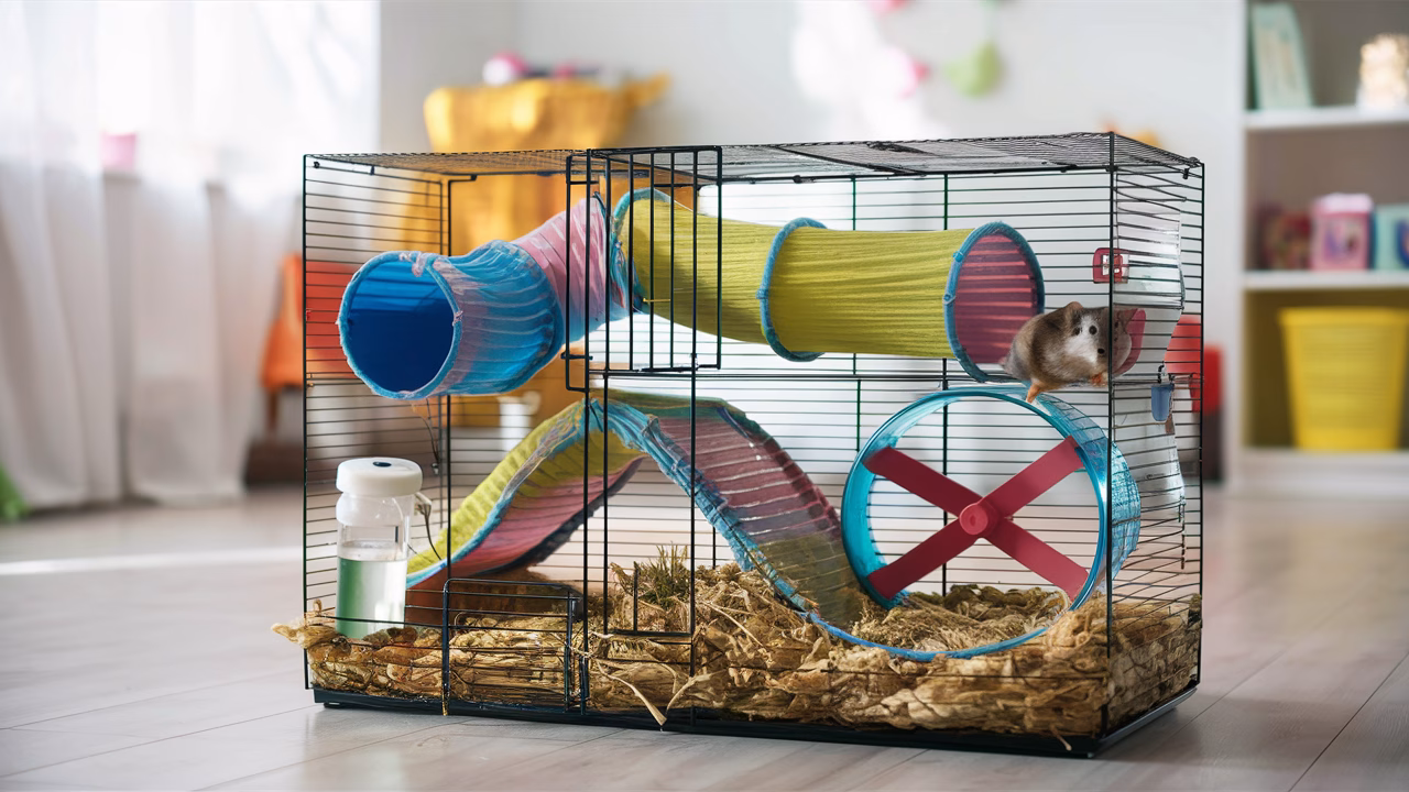 Create a cozy hamster home Hamster habitat setup