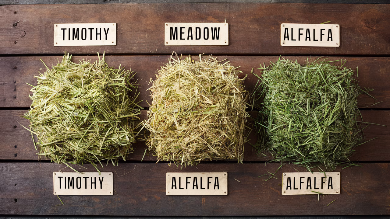 Variety of rabbit hay variety of rabbit hay