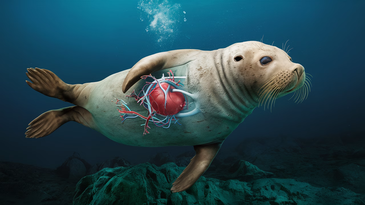 Elephant seal heart rate diving Elephant seal heart rate diving