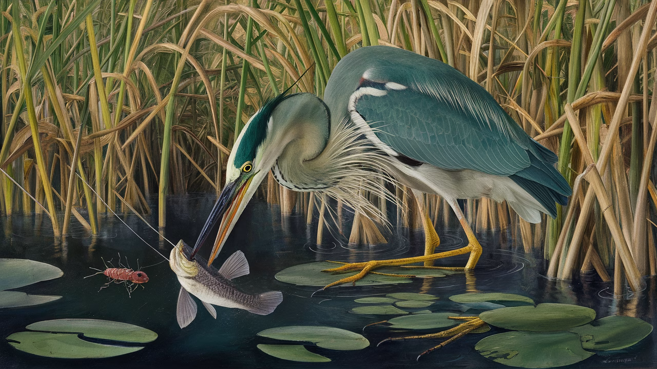 Green heron bait fishing success rate Green heron fishing success