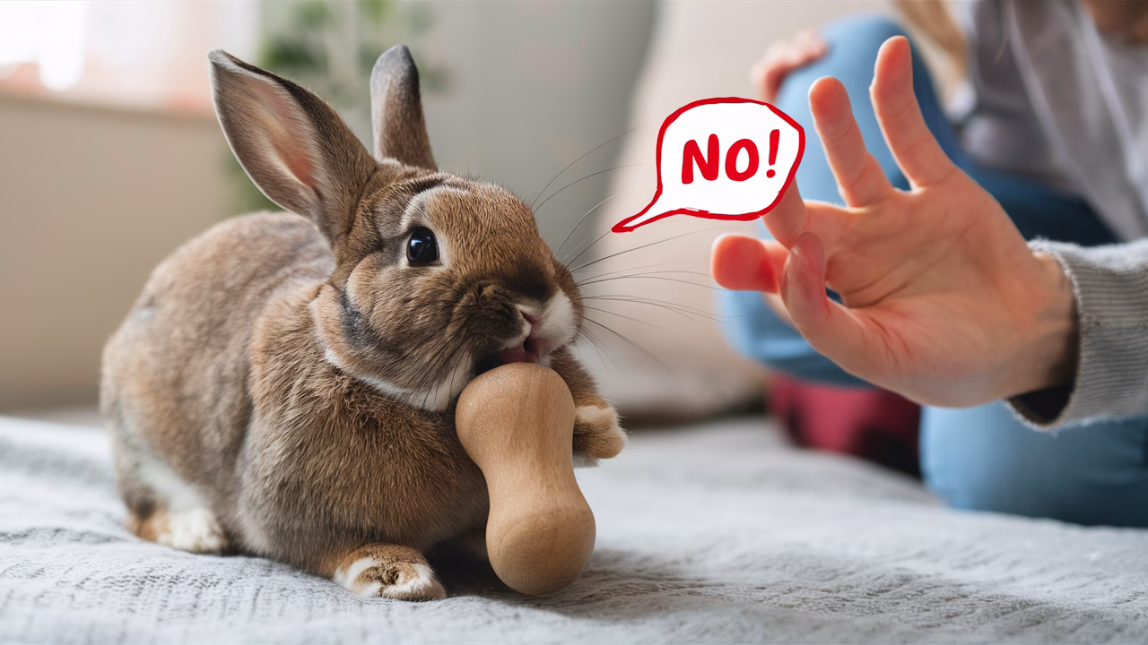 Training signals for rabbits Rabbit behavior training
